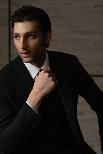 CHARCOAL BLACK SUIT